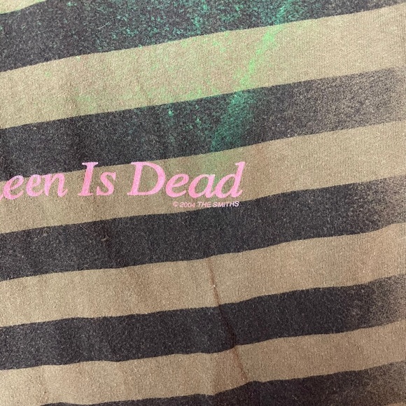 The Smiths 2004 The Queen Is Dead Album Art Band T-Shirt Hard to Find XXL Womans - Picture 4 of 16